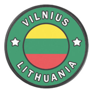 Vilnius Lithuania Hockey Puck
