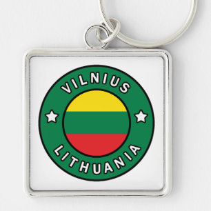 Vilnius Lithuania Key Ring