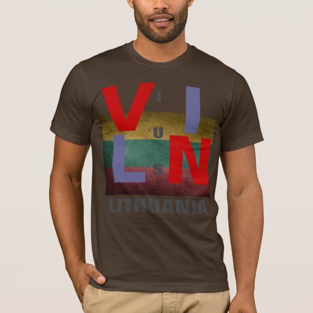 VILNIUS LITHUANIA T-Shirt (Front)