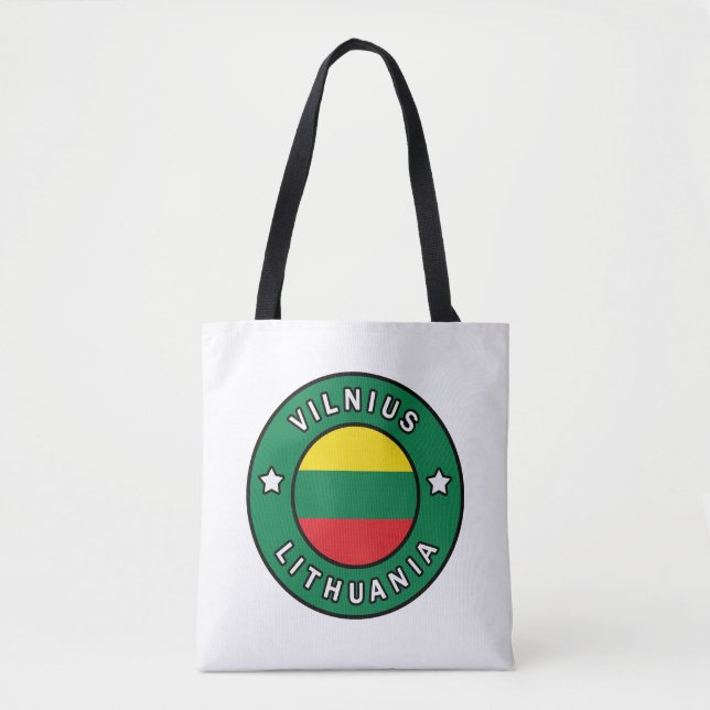 Vilnius Lithuania Tote Bag (Front)