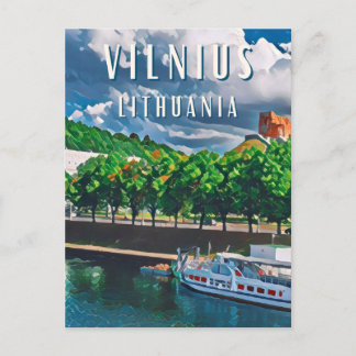 Vilnius, the pearl of Lithuania Postcard