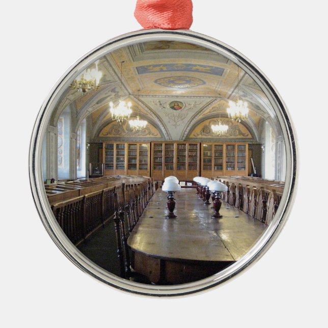 Vilnius University Library - LITHUANIA --- Metal Tree Decoration (Front)