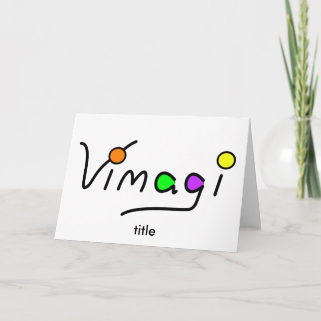 Vimagi Card (Front)