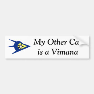 Vimana Bumper Sticker