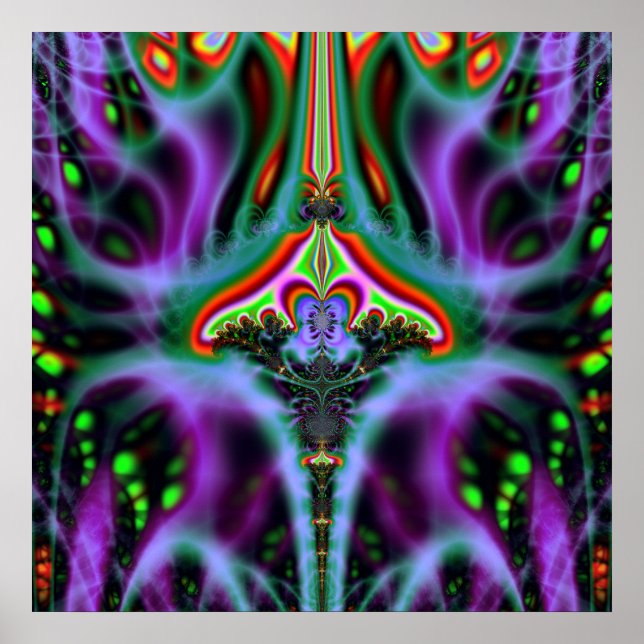 'Vimana Flux Lines' Poster (Front)