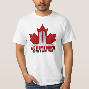 Vimy Ridge We Remember T-Shirt