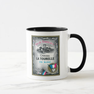 Vin De Bordeaux Wine LabelEurope Mug
