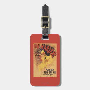 Vin Mariani Dancing Girl Pouring Wine Luggage Tag