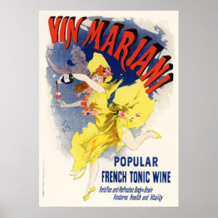 Vin Mariani, Jules Chéret Poster
