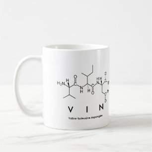 Vin peptide name mug