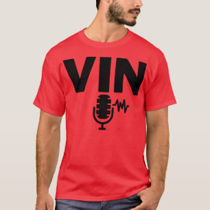 Vin Scully Microphone 18 T-Shirt