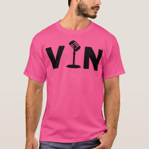 Vin Scully Microphone 5 T-Shirt