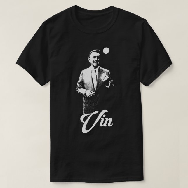 Vin Scully The Voice of LA T-Shirt (Design Front)