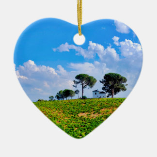 Viña de Los Pinos Ceramic Tree Decoration