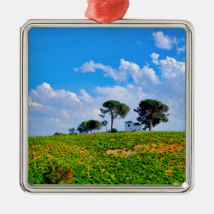 Viña de Los Pinos Metal Tree Decoration