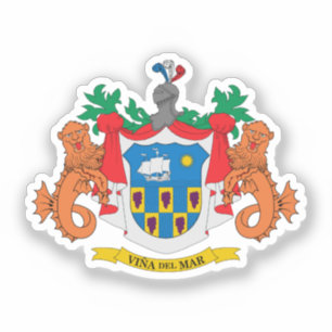 Viña del Mar coat of arms, Chile