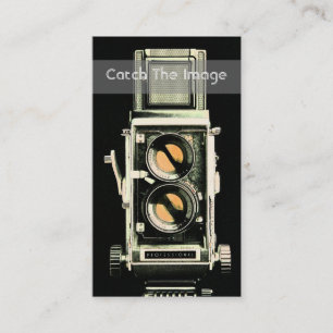 Vinatge Camera Business Card Photography