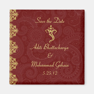 Vinayaka Wedding Favour Magnets