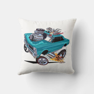 Vince Crain GOATINATOR blue 1965 GTO Cushion
