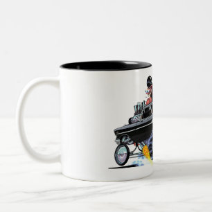 Vince Crains High Octane Art, 1957 Chevy NOMAD  Two-Tone Coffee Mug