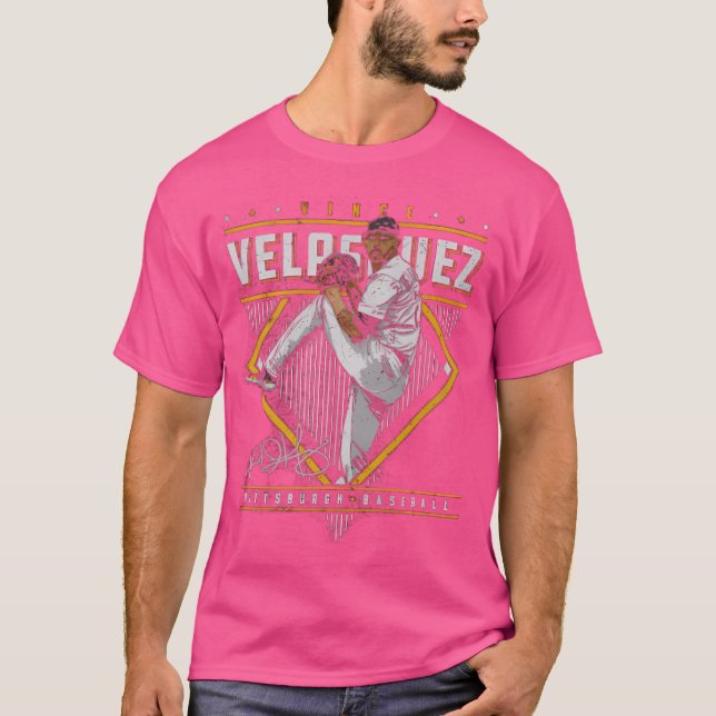 Vince Velasquez  Pittsburgh Diamond Name Classic T-Shirt (Front)