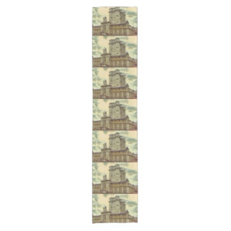 Vincennes castle, Paris painting Short Table Runner