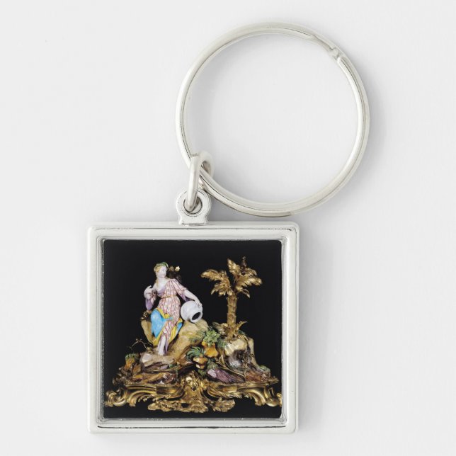 Vincennes Figure of a Naiad Key Ring (Front)