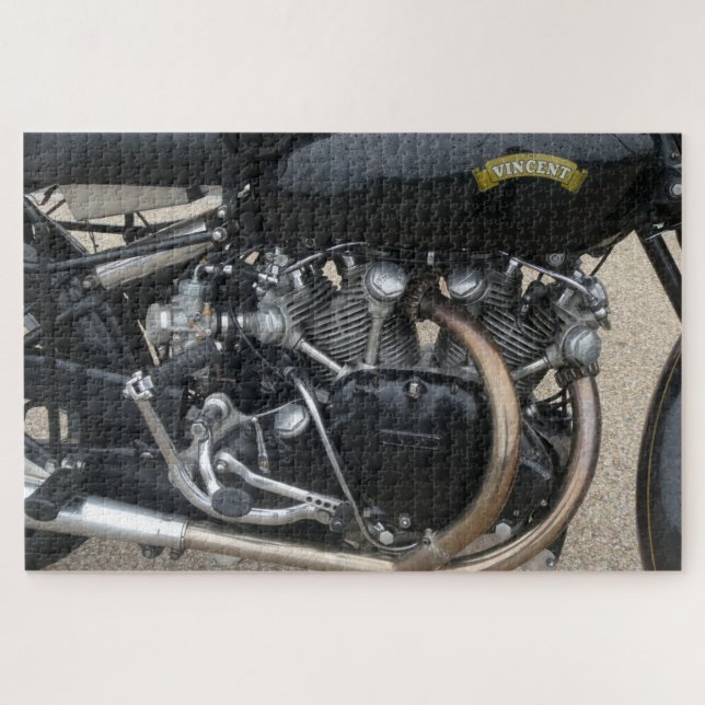 Vincent Black Shadow.  Jigsaw Puzzle (Horizontal)