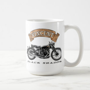 Vincent Black Shadow motorcycle Coffee Mug