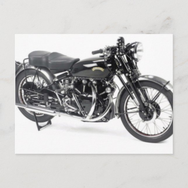 VINCENT BLACK SHADOW POSTCARD (Front)