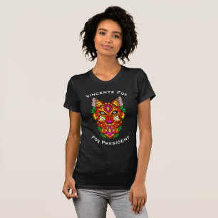 "Vincent Fox for President" & Colourful Fox T-Shirt