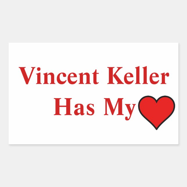 Vincent Keller Stickers (Front)