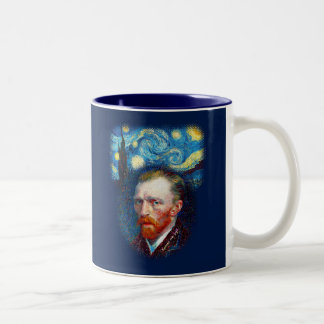 Vincent Starry Night Two-Tone Coffee Mug