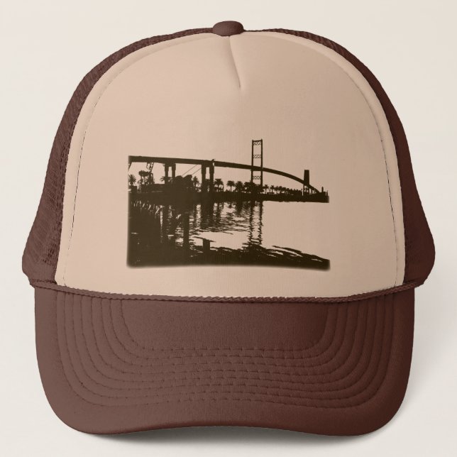 Vincent Thomas Bridge Brown Hat (Front)