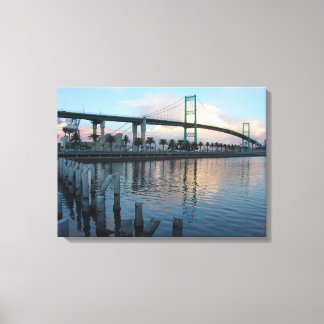 Vincent Thomas Bridge San Pedro Canvas Print