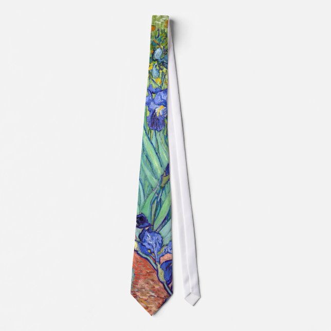 Vincent van Gogh 1889 Irises Tie (Front)