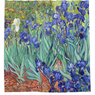 Vincent Van Gogh 1898 Irises Shower Curtain