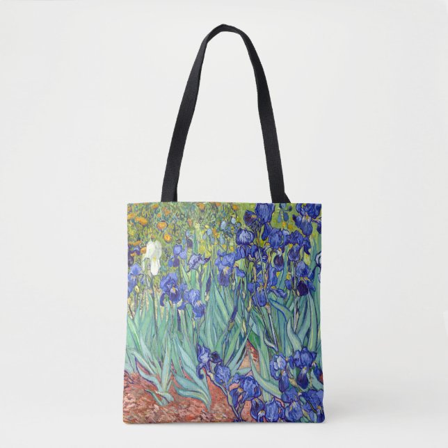 Vincent Van Gogh 1898 Irises Tote Bag (Front)