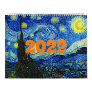 Vincent Van Gogh 2022 Calendar