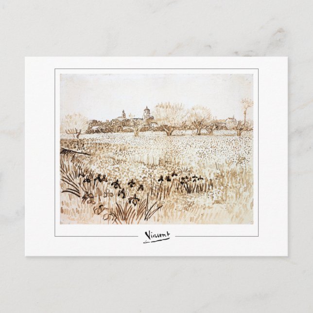 Vincent Van Gogh #206 - Fine Art Postcard (Front)