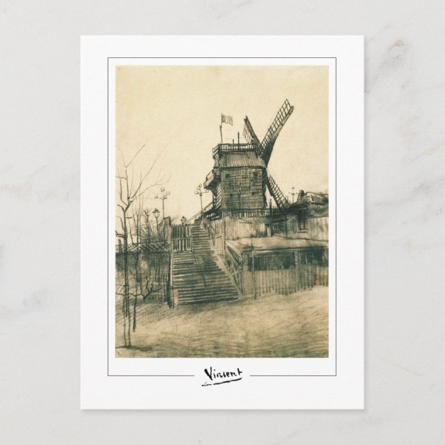 Vincent Van Gogh #9-2 - Fine Art Postcard (Front)