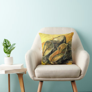 Vincent van Gogh - A Pair of Leather Clogs Cushion