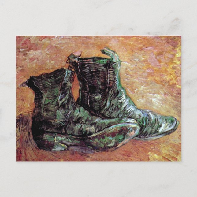 Vincent Van Gogh - A Pair Of Shoes Postcard (Front)
