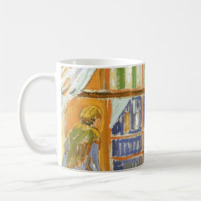 Vincent van Gogh - A Pork Butcher's Shop Window Coffee Mug (Left)