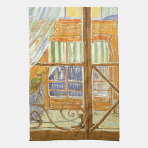 Vincent van Gogh - A Pork Butcher's Shop Window Tea Towel