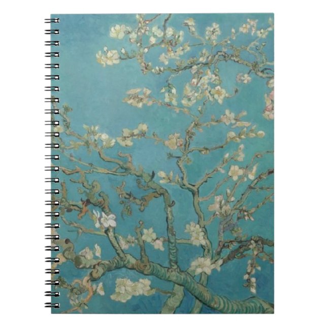 Vincent van Gogh - Almond Blossom 1890   Tableclot Notebook (Front)