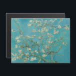 Vincent Van Gogh, Almond Blossom, Amandelbloesem Magnetic Invitation<br><div class="desc">Vincent Van Gogh - Almond Blossom,  Amandelbloesem,  1890.</div>