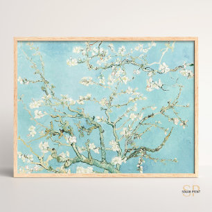 Vincent Van Gogh Almond Blossom Art Print Vintage 