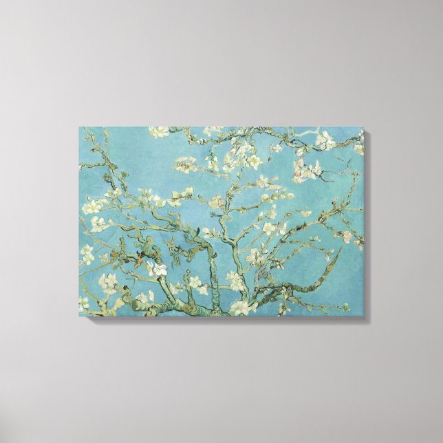 Vincent van Gogh - Almond Blossom Canvas Print (Front)