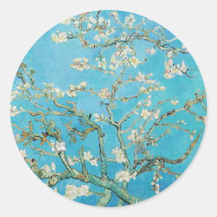 Vincent van Gogh - Almond Blossom Classic Round Sticker